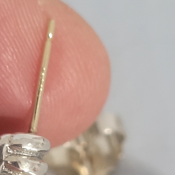 LAGOS Caviar Ribbed Sterling Silver Half Hoop Earrings - Picture 6 of 8